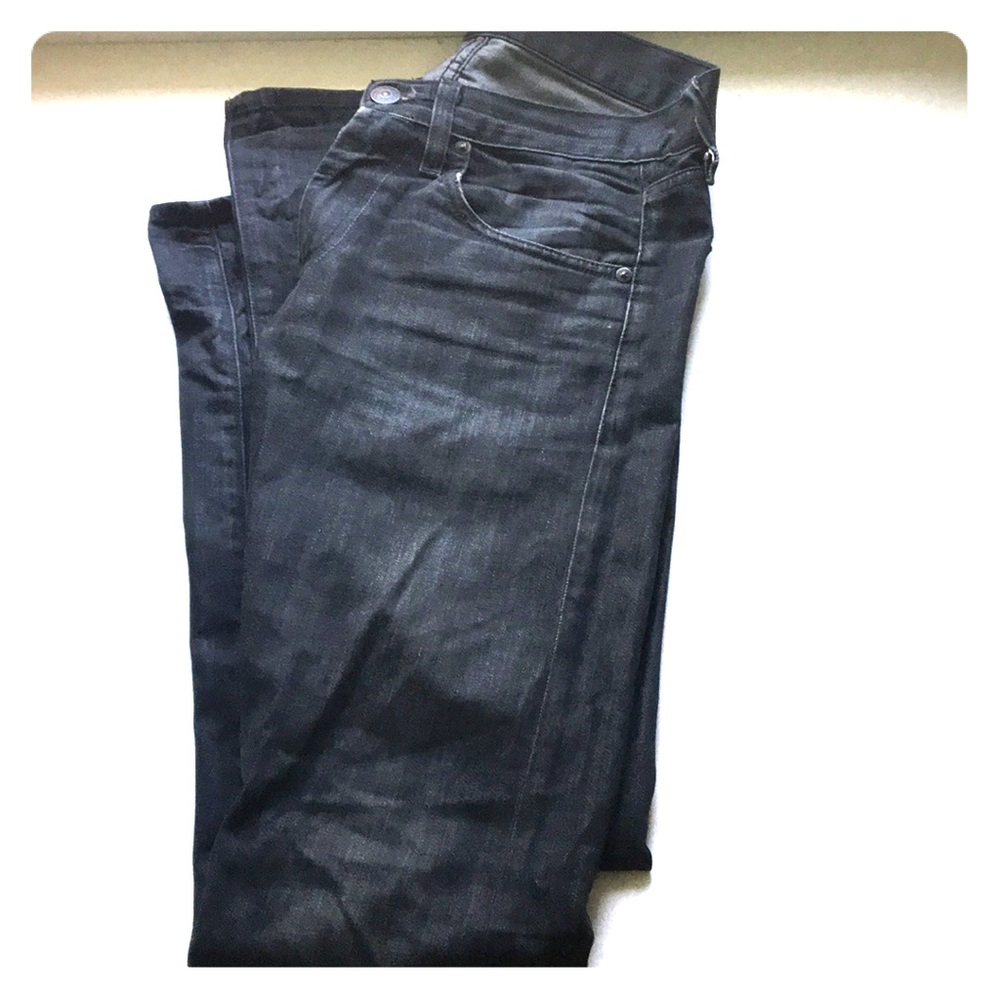 J Brand Black Raw Jeans - Size 29